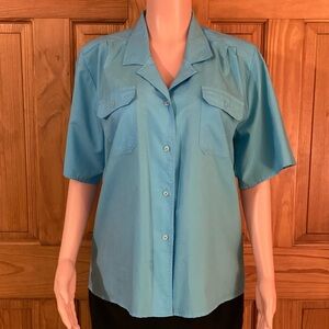 EUC Sheridan Square Short Sleeved Top Blouse Size 18
